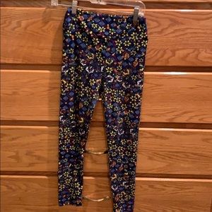 Flowered leggings